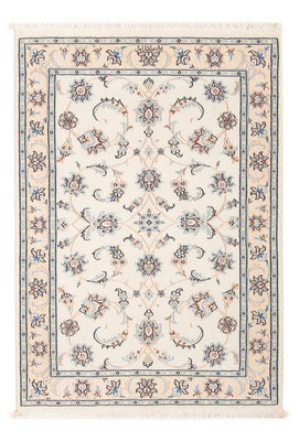 Persisk tæppe - Nain - Premium - 120 x 81 cm - creme