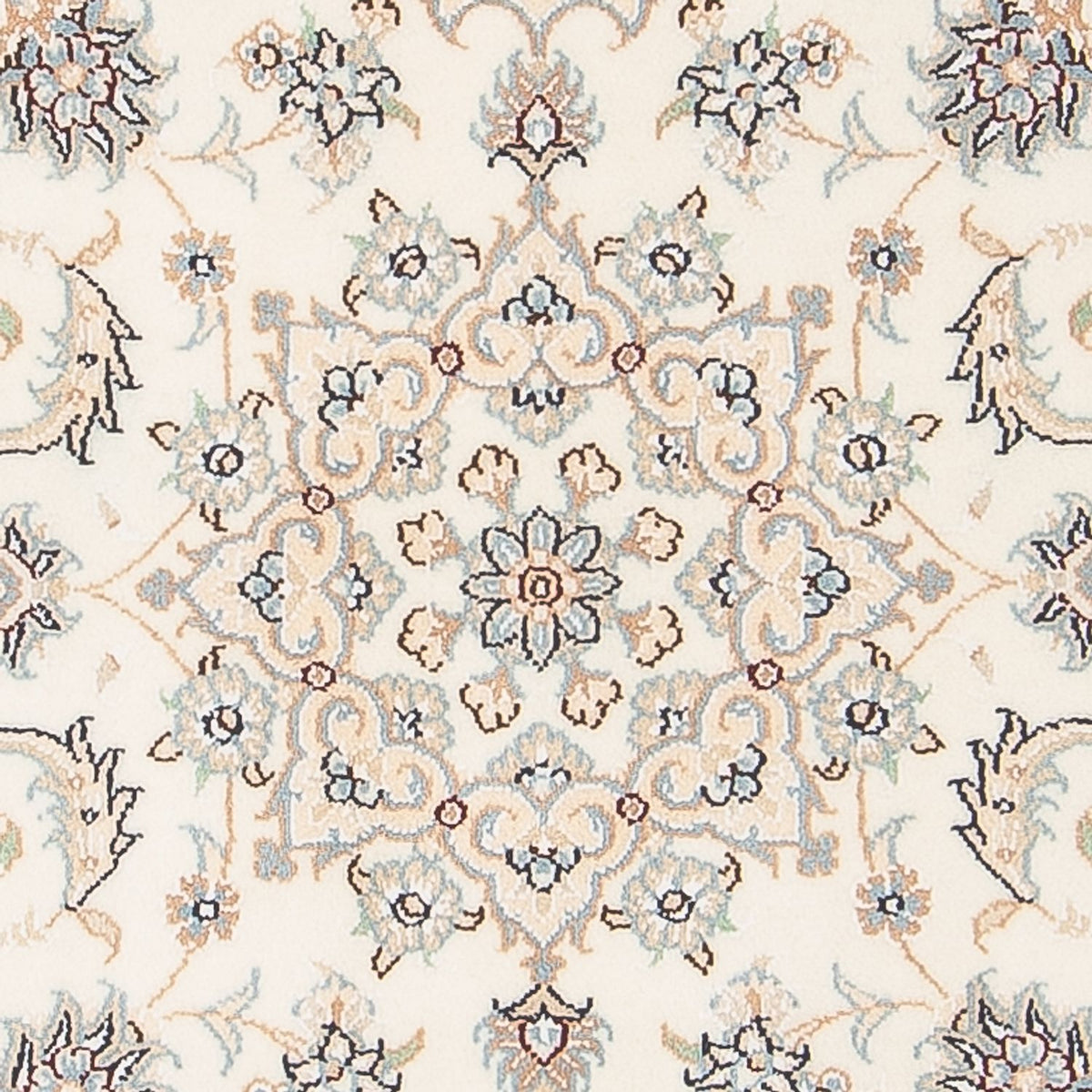 Persisk tæppe - Nain - Premium - 124 x 81 cm - creme