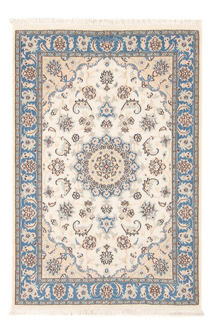 Persisk tæppe - Nain - Premium - 122 x 82 cm - creme
