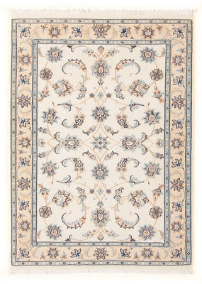 Persisk tæppe - Nain - Premium - 115 x 81 cm - creme