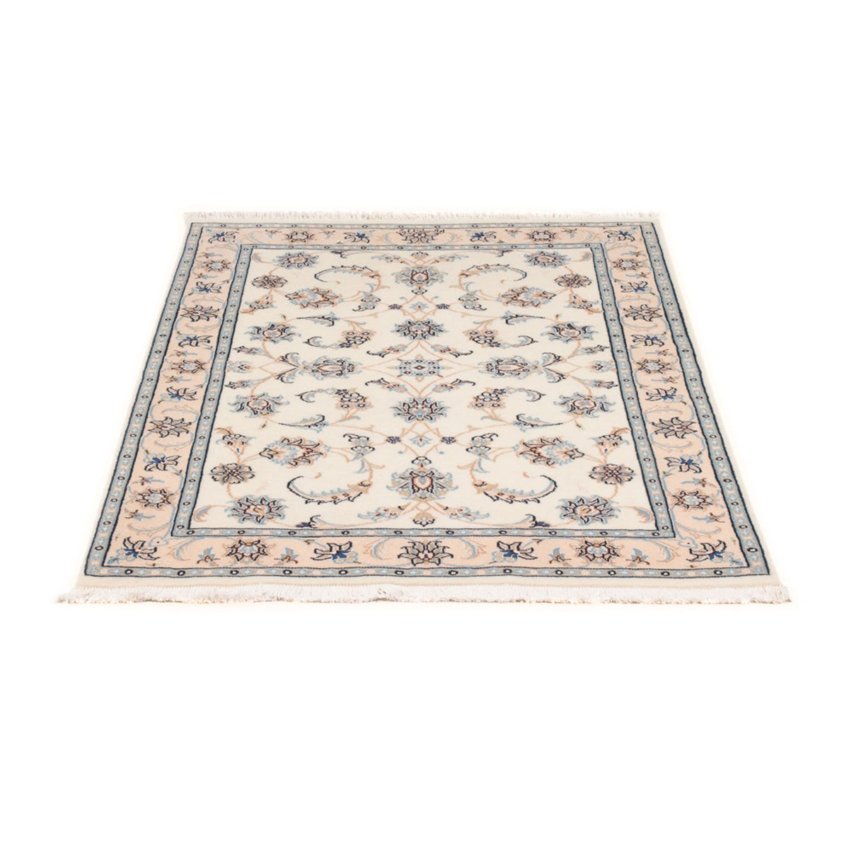 Persisk tæppe - Nain - Premium - 115 x 81 cm - creme