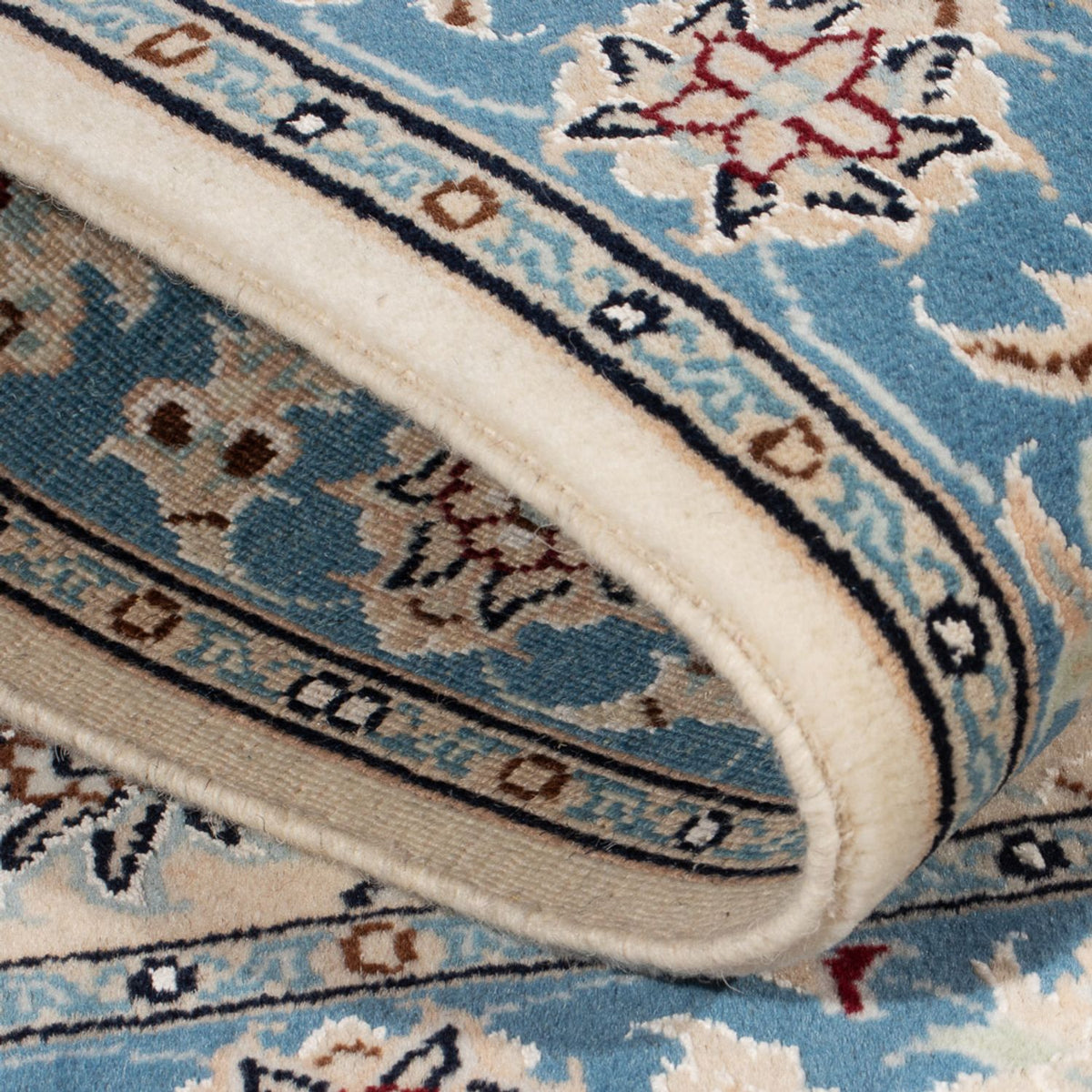 Persisk tæppe - Nain - Premium - 120 x 81 cm - creme