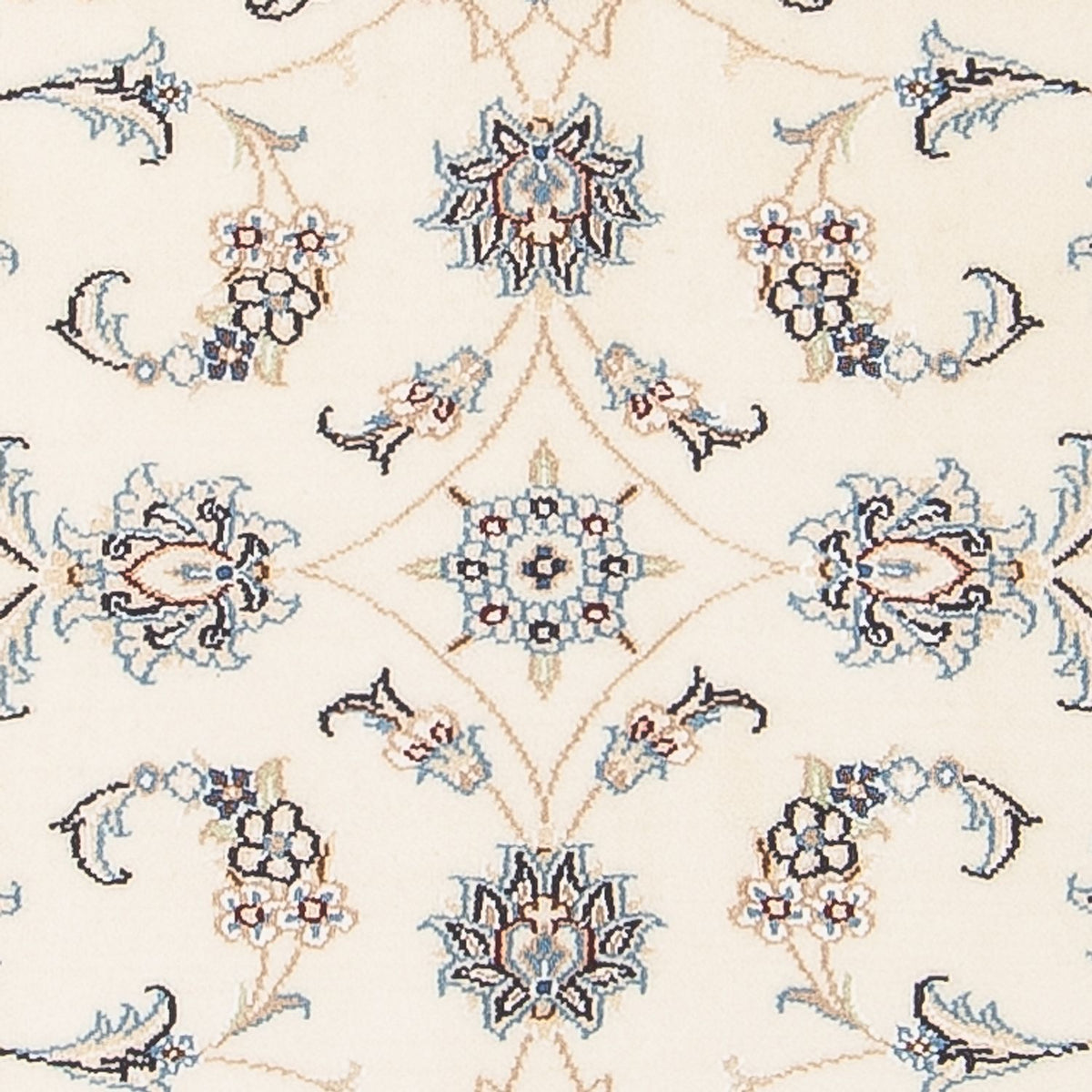 Persisk tæppe - Nain - Premium - 120 x 81 cm - creme