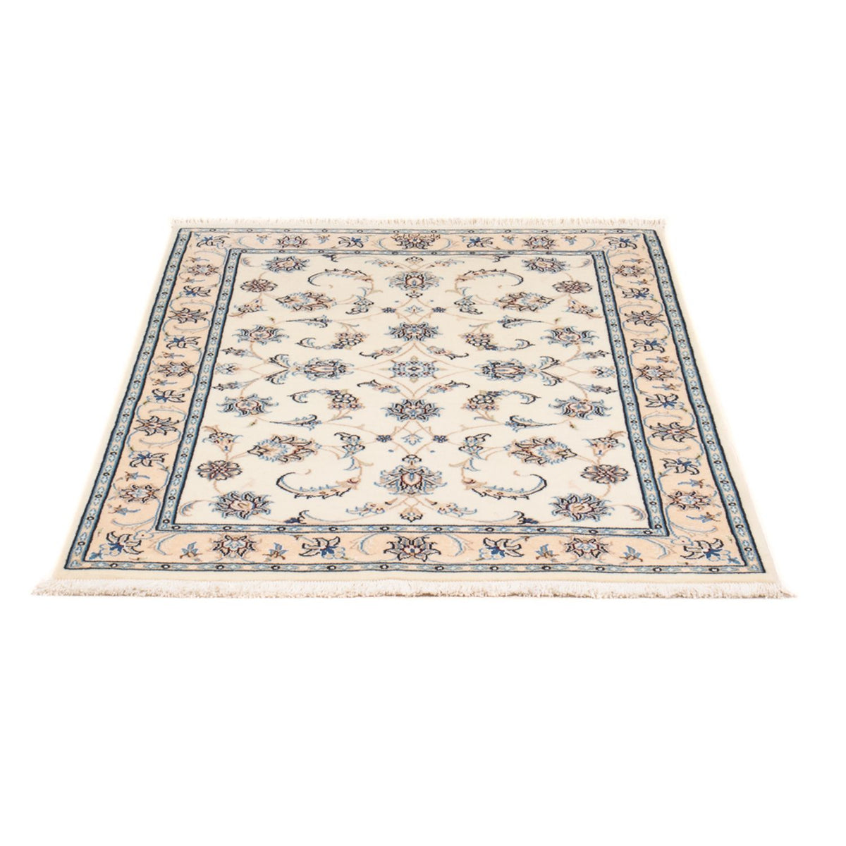 Persisk tæppe - Nain - Premium - 120 x 81 cm - creme