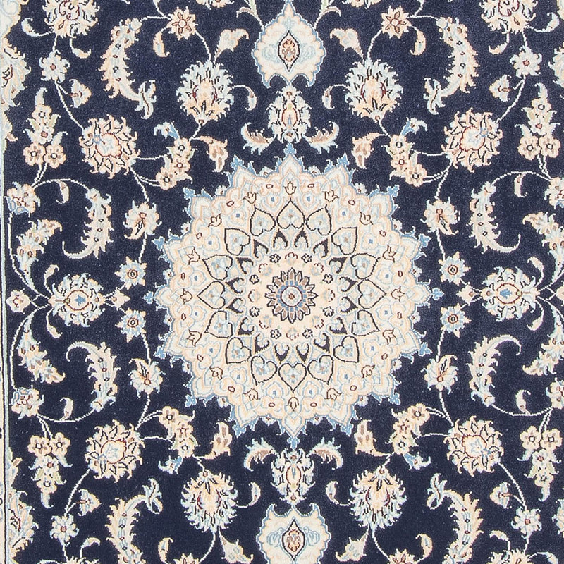 Persisk tæppe - Nain - Royal - 178 x 120 cm - mørkeblå