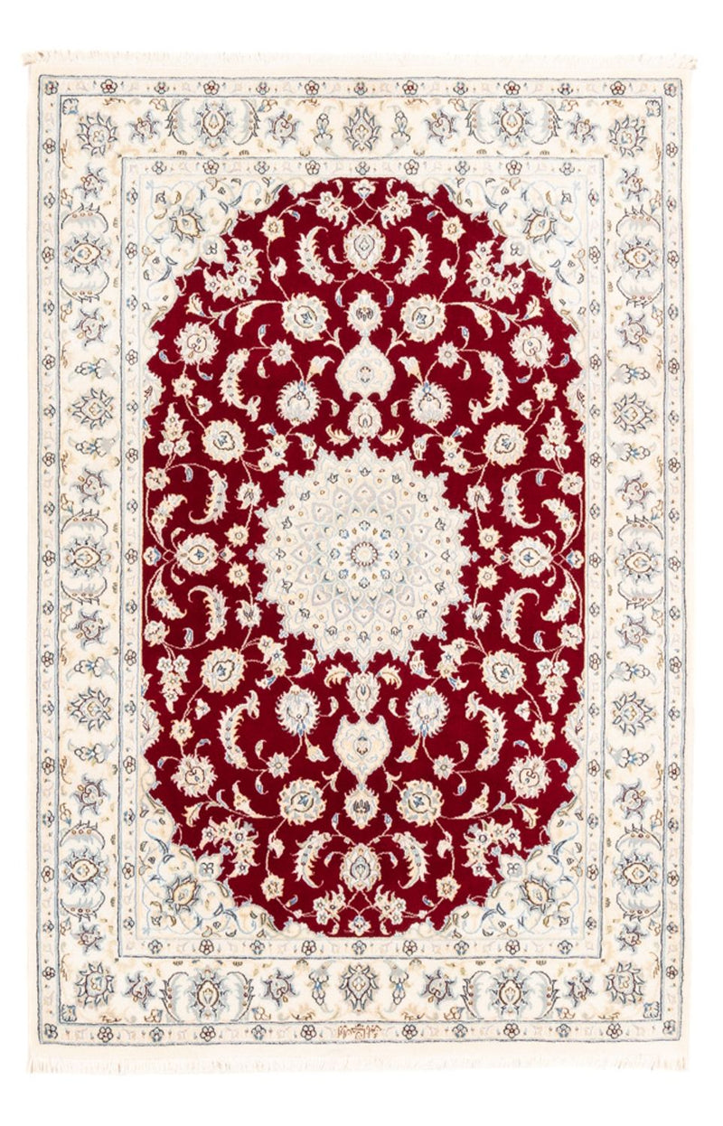 Persisk tæppe - Nain - Premium - 173 x 117 cm - rød