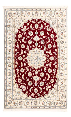 Persisk tæppe - Nain - Premium - 180 x 118 cm - rød