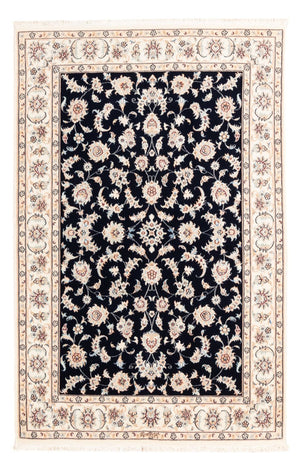 Persisk tæppe - Nain - Premium - 174 x 120 cm - mørkeblå