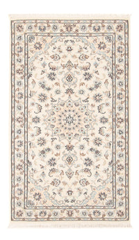 Persisk tæppe - Nain - Premium - 132 x 75 cm - creme