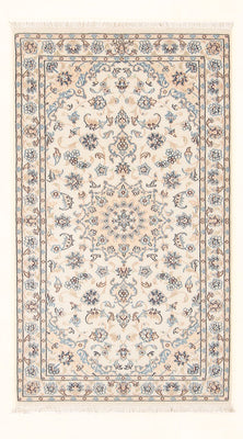 Persisk tæppe - Nain - Premium - 140 x 76 cm - creme