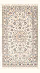 Persisk tæppe - Nain - Premium - 140 x 76 cm - creme