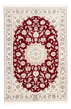 Persisk tæppe - Nain - Premium - 152 x 108 cm - rød
