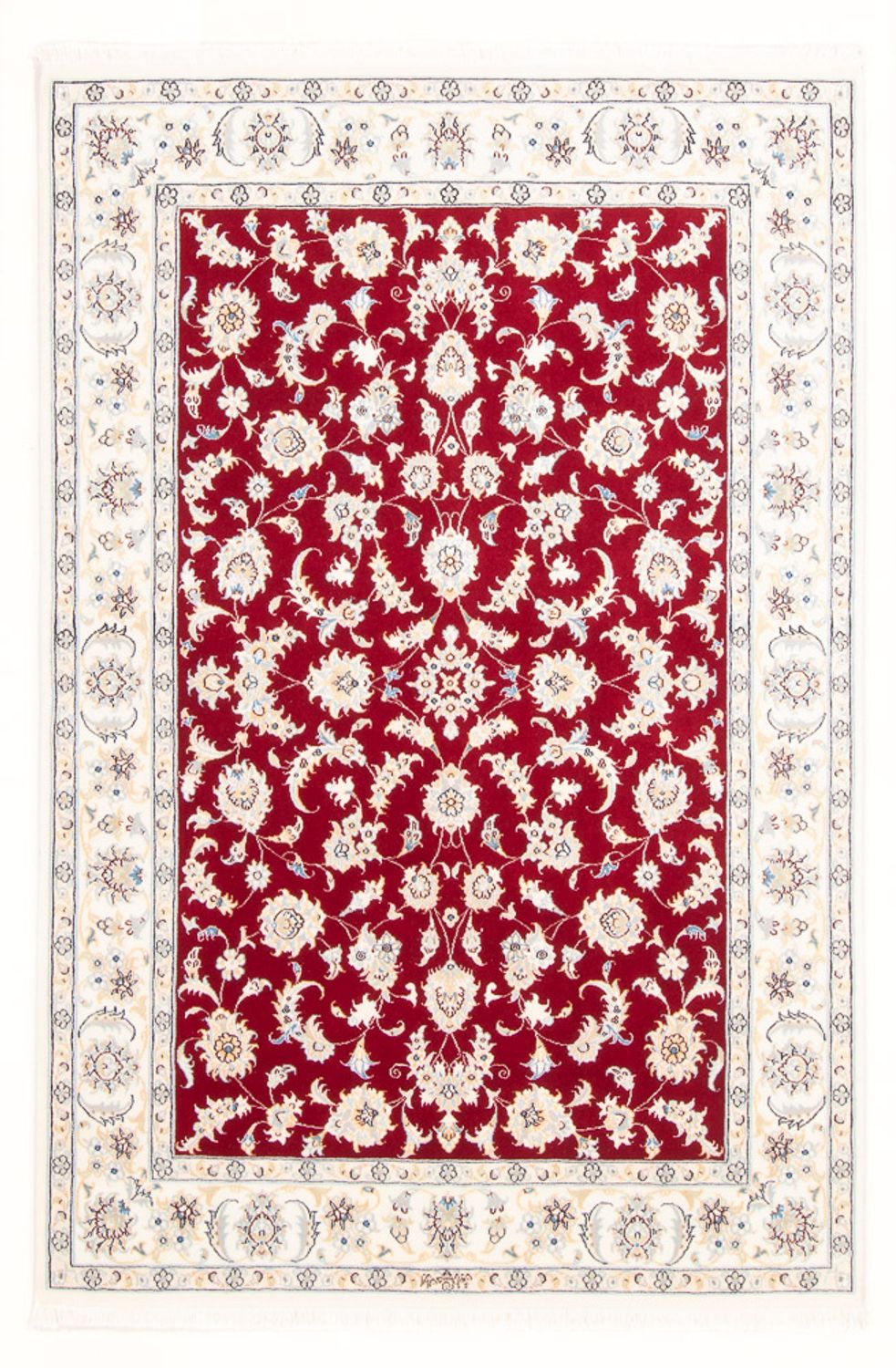 Persisk tæppe - Nain - Royal - 176 x 118 cm - rød