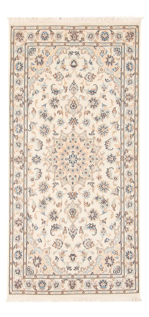 Persisk tæppe - Nain - Premium - 151 x 74 cm - creme