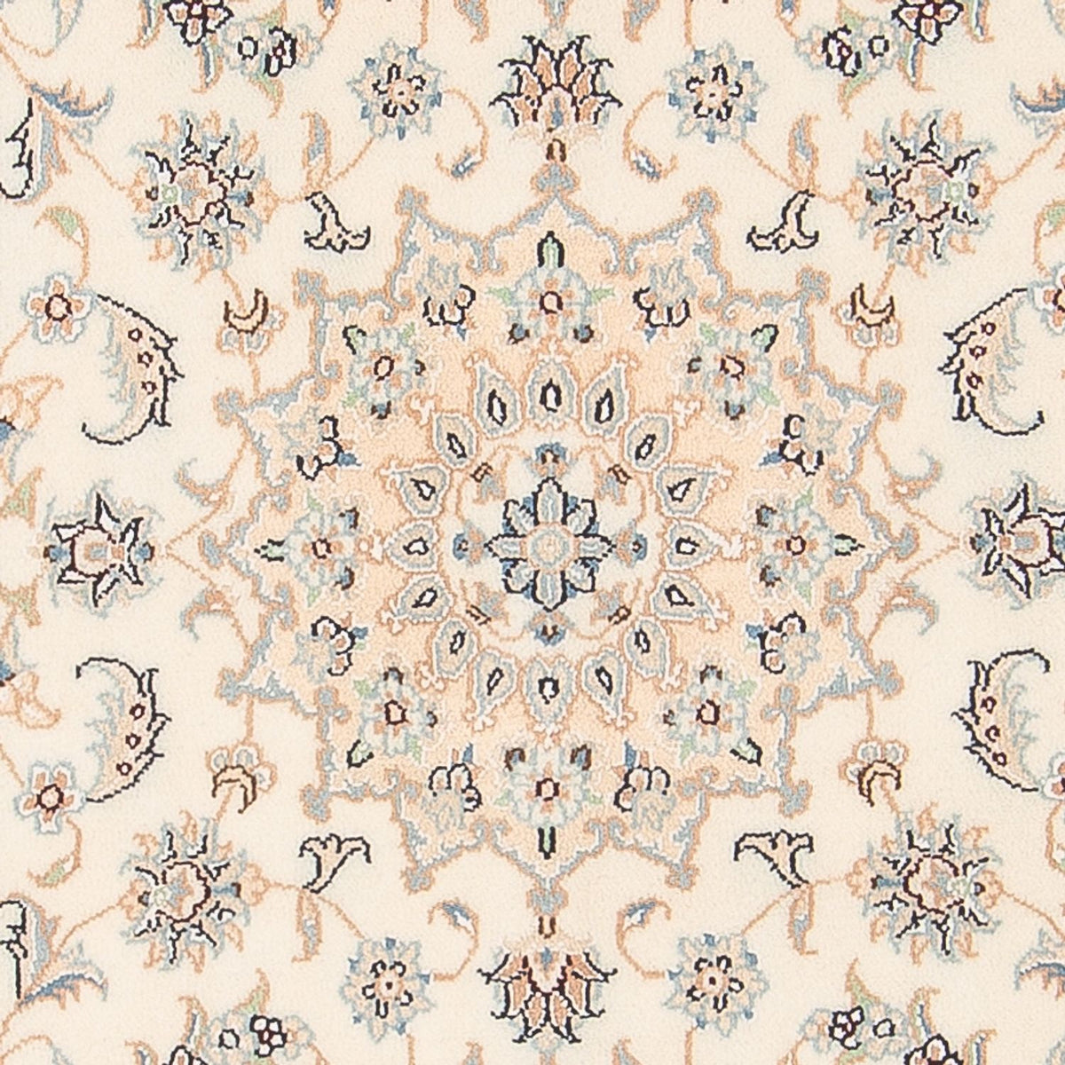 Persisk tæppe - Nain - Premium - 151 x 74 cm - creme