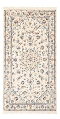 Persisk tæppe - Nain - Premium - 140 x 74 cm - creme