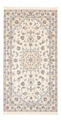 Persisk tæppe - Nain - Premium - 140 x 74 cm - creme