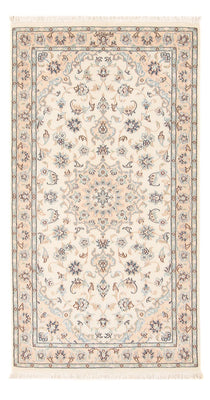 Persisk tæppe - Nain - Premium - 140 x 75 cm - creme
