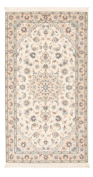 Persisk tæppe - Nain - Premium - 140 x 75 cm - creme