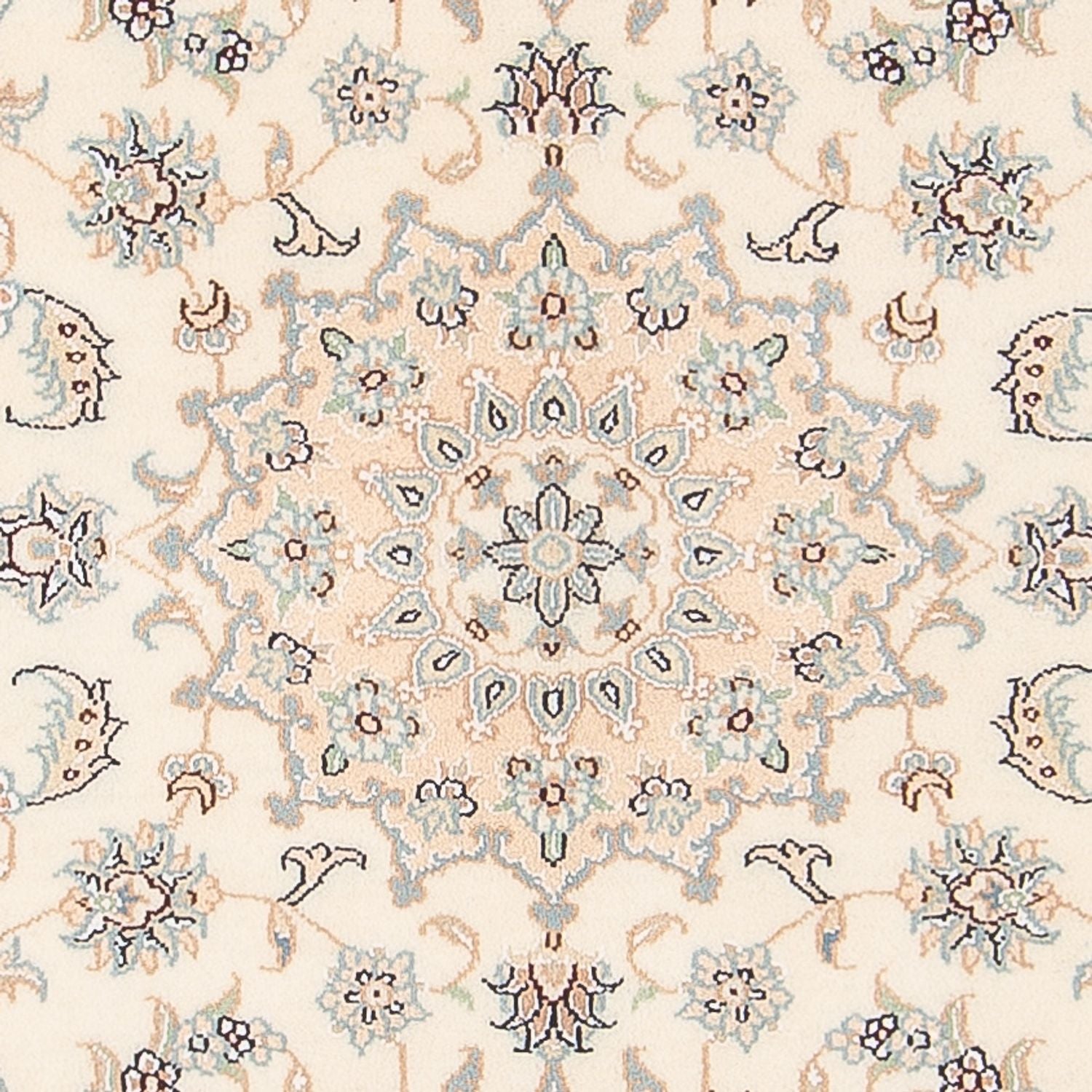 Persisk tæppe - Nain - Premium - 140 x 75 cm - creme