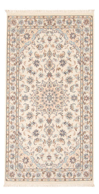 Persisk tæppe - Nain - Premium - 141 x 75 cm - creme