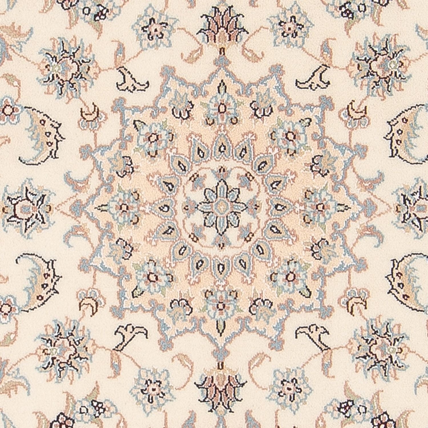 Persisk tæppe - Nain - Premium - 141 x 75 cm - creme