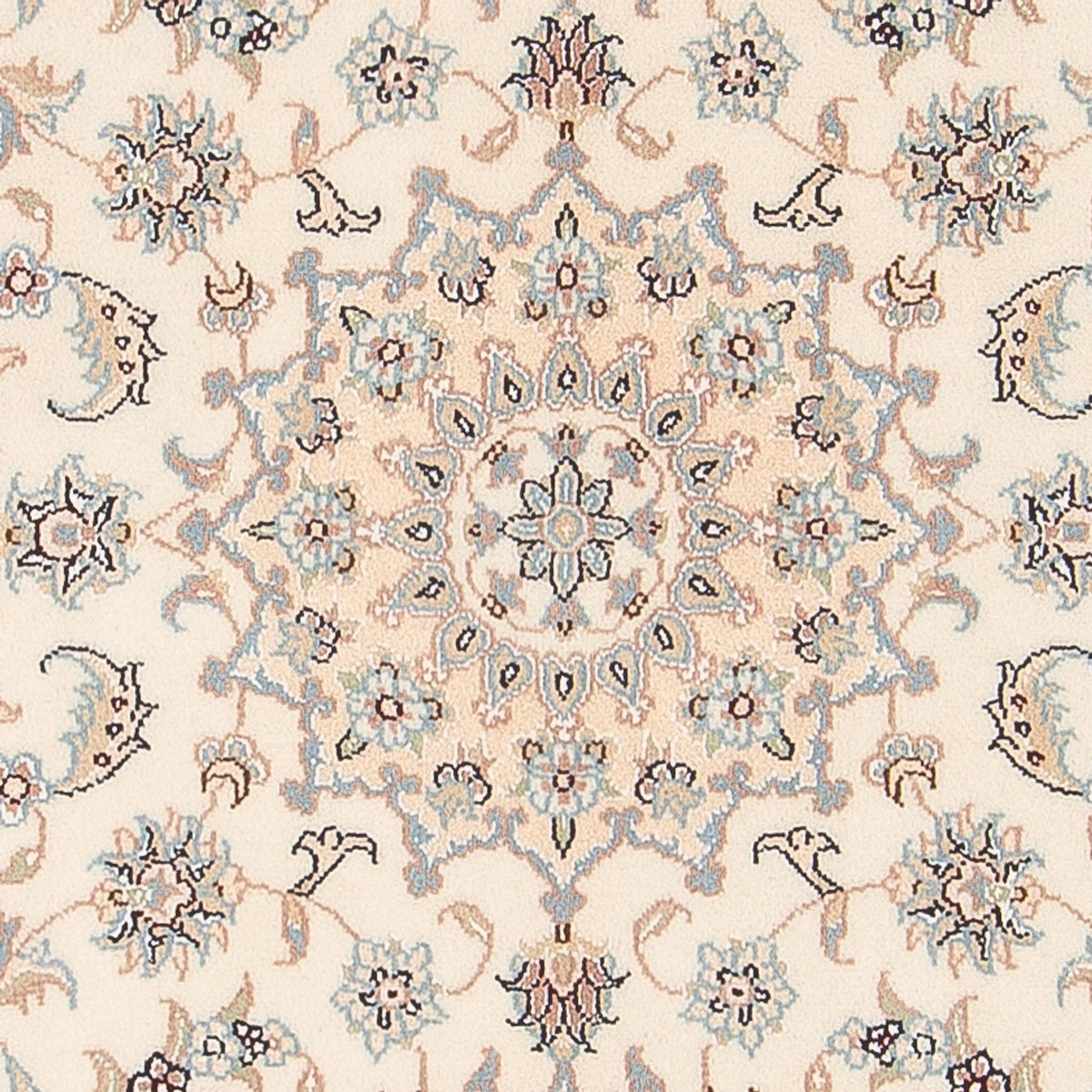 Persisk tæppe - Nain - Premium - 141 x 75 cm - creme