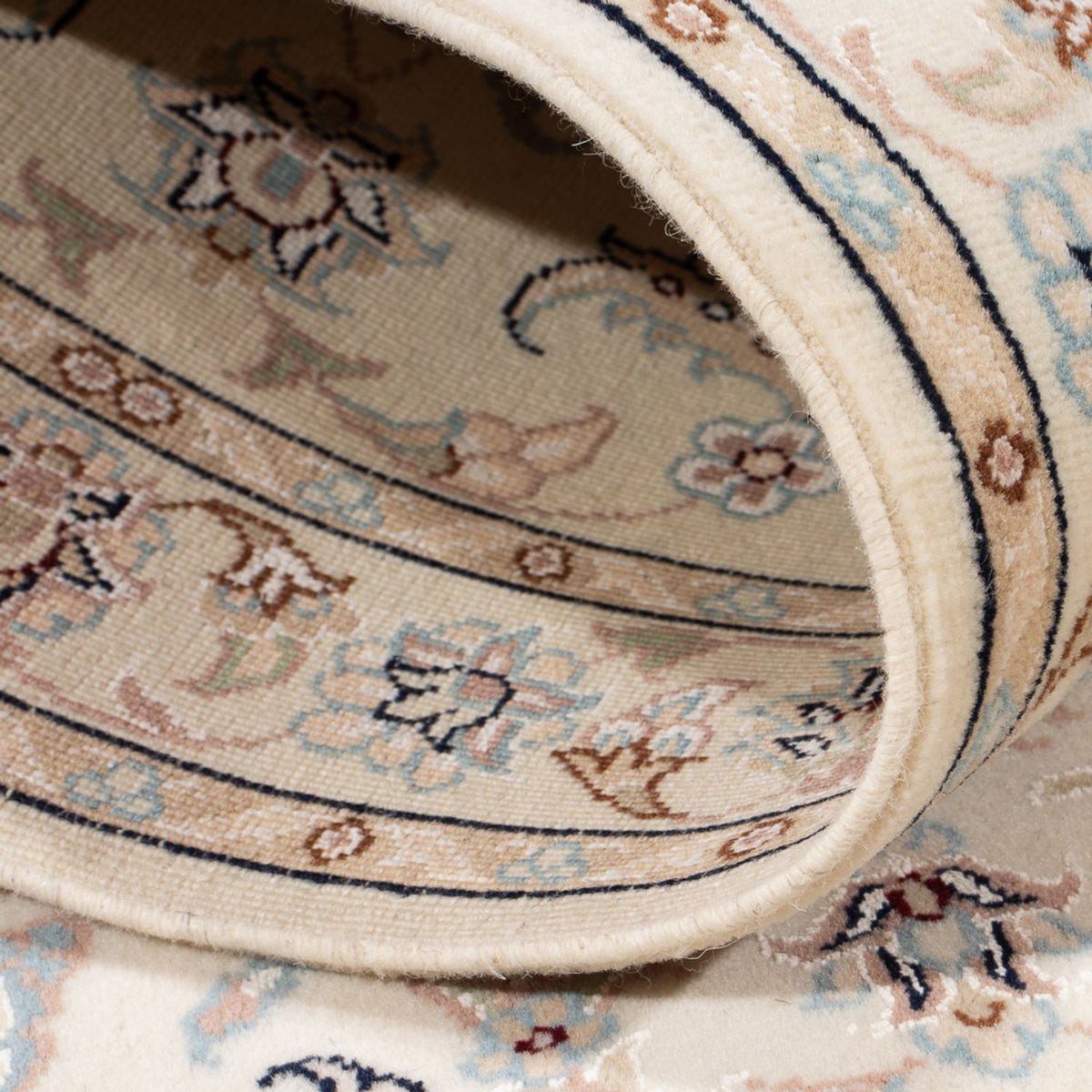 Persisk tæppe - Nain - Premium - 141 x 75 cm - creme