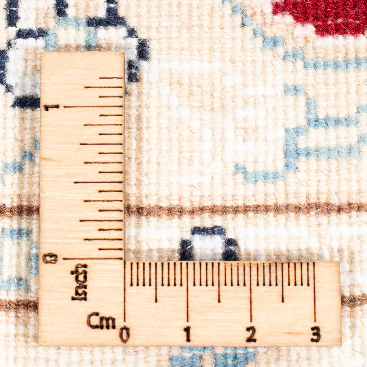 Persisk tæppe - Nain - Premium - 125 x 78 cm - rød