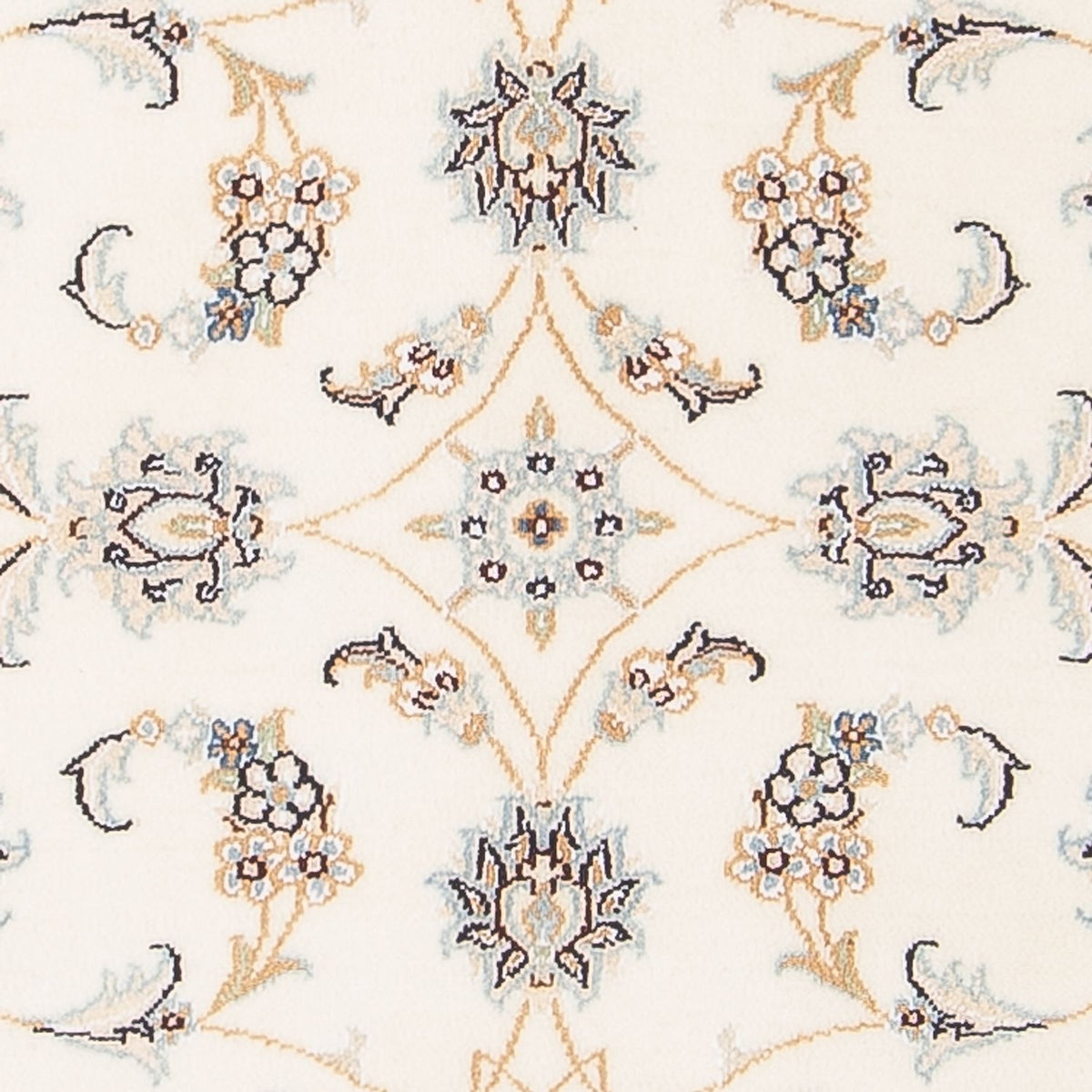 Persisk tæppe - Nain - Premium - 118 x 80 cm - creme