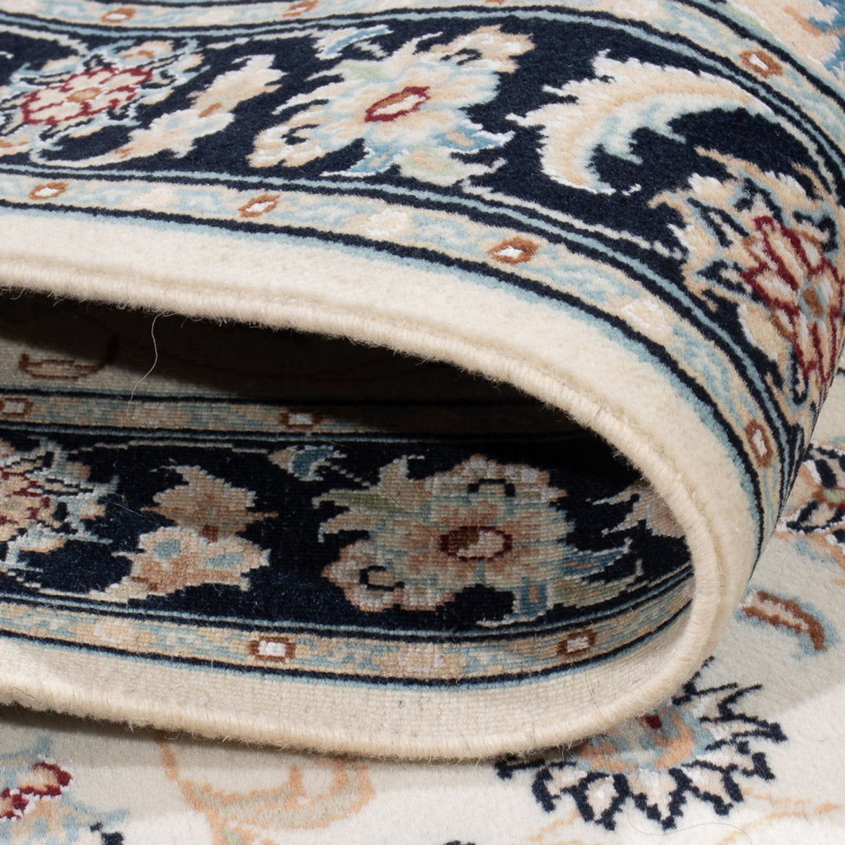 Persisk tæppe - Nain - Premium - 120 x 82 cm - creme