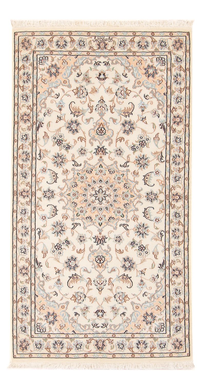 Persisk tæppe - Nain - Premium - 136 x 75 cm - creme