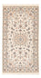 Persisk tæppe - Nain - Premium - 136 x 75 cm - creme