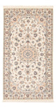 Persisk tæppe - Nain - Premium - 136 x 75 cm - creme