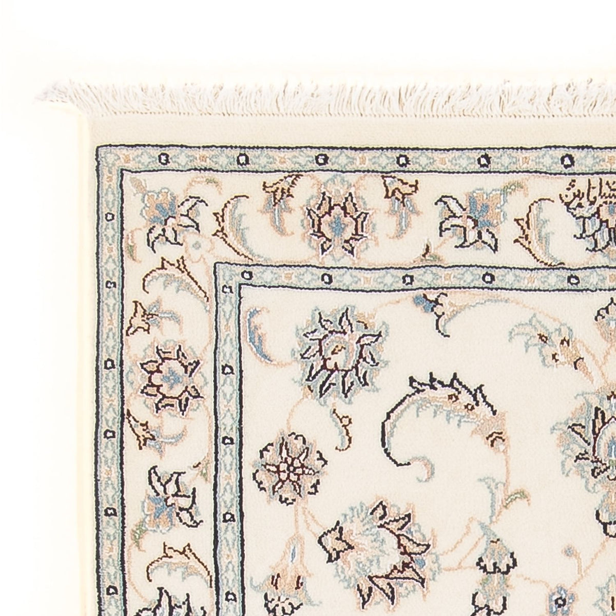 Persisk tæppe - Nain - Premium - 120 x 80 cm - creme