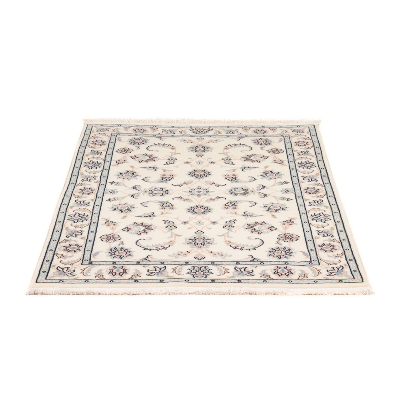 Persisk tæppe - Nain - Premium - 120 x 80 cm - creme