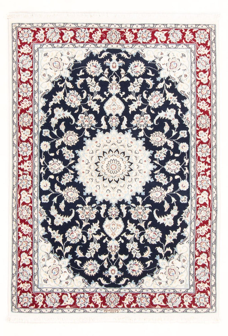 Persisk tæppe - Nain - Royal - 151 x 105 cm - mørkeblå