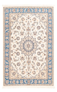 Persisk tæppe - Nain - Premium - 155 x 104 cm - creme