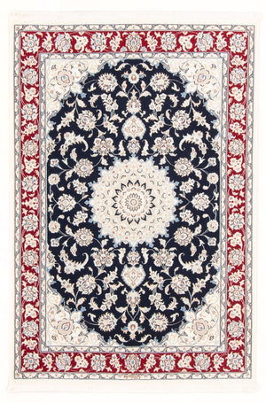 Persisk tæppe - Nain - Royal - 158 x 108 cm - mørkeblå