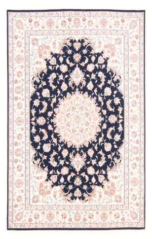 Persisk tæppe - Tabriz - Royal - 245 x 167 cm - mørkeblå