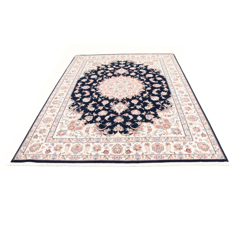 Persisk tæppe - Tabriz - Royal - 245 x 167 cm - mørkeblå