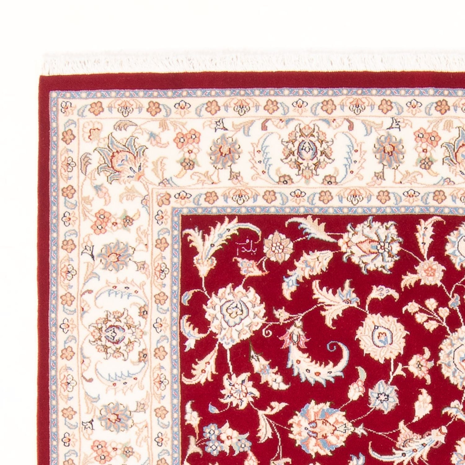 Persisk tæppe - Tabriz - Royal - 202 x 148 cm - rød