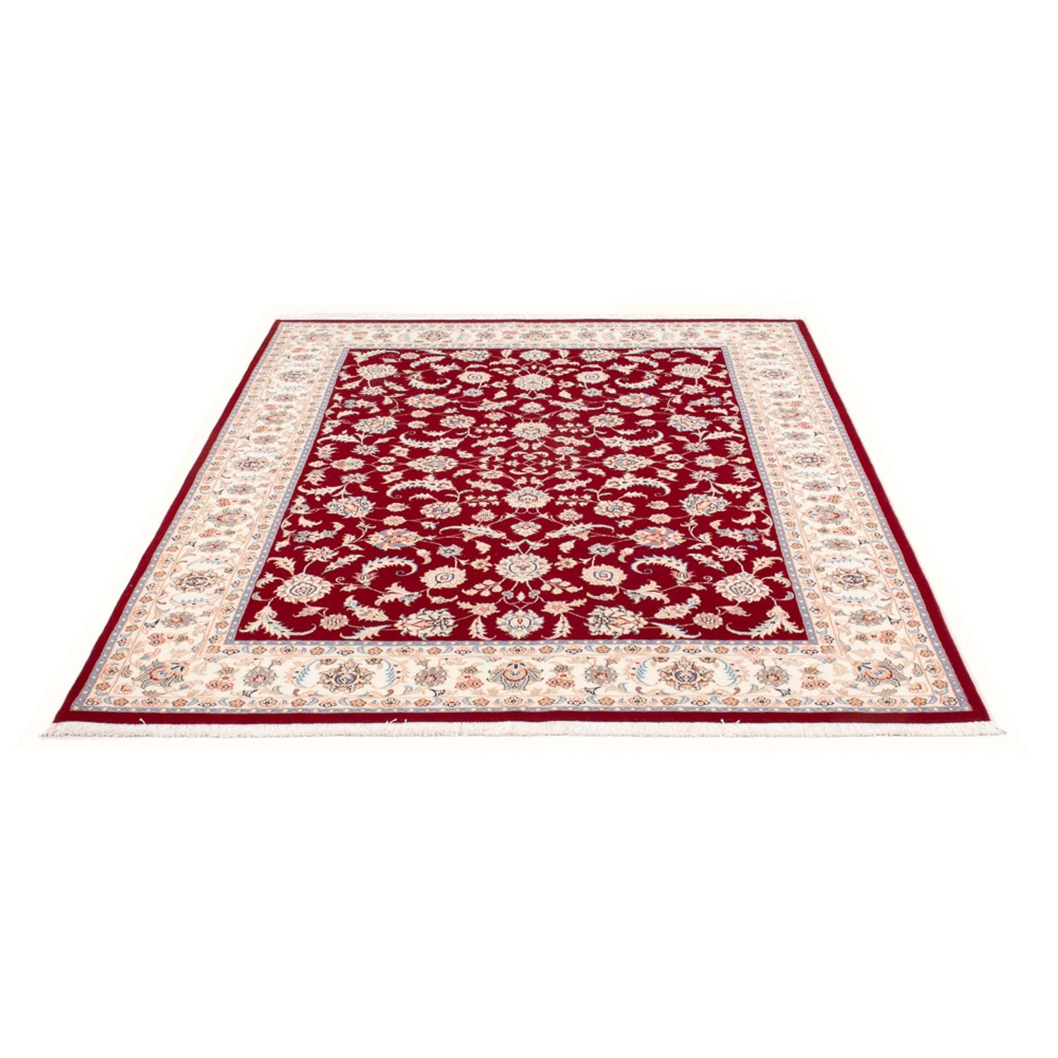 Persisk tæppe - Tabriz - Royal - 202 x 148 cm - rød