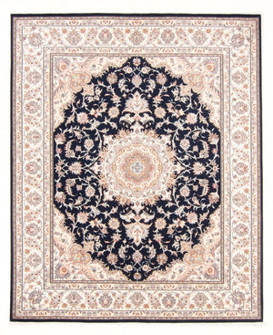 Persisk tæppe - Tabriz - Royal - 250 x 200 cm - mørkeblå