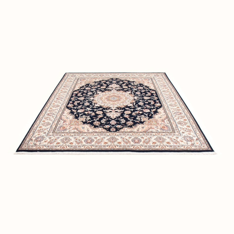 Persisk tæppe - Tabriz - Royal - 250 x 200 cm - mørkeblå