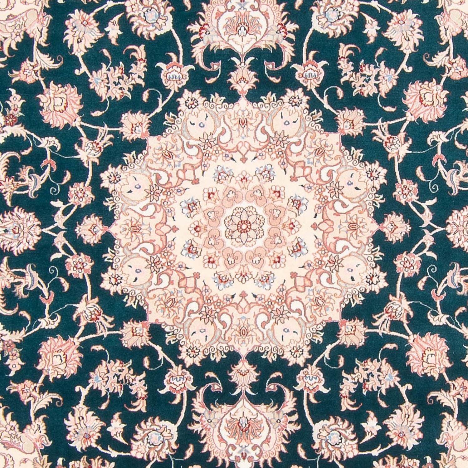 Persisk tæppe - Tabriz - Royal - 251 x 195 cm - grøn