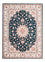 Persisk tæppe - Tabriz - Royal - 235 x 168 cm - mørkegrøn