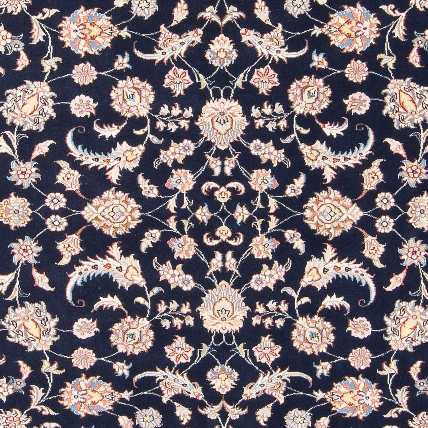 Persisk tæppe - Tabriz - Royal - 196 x 150 cm - mørkeblå