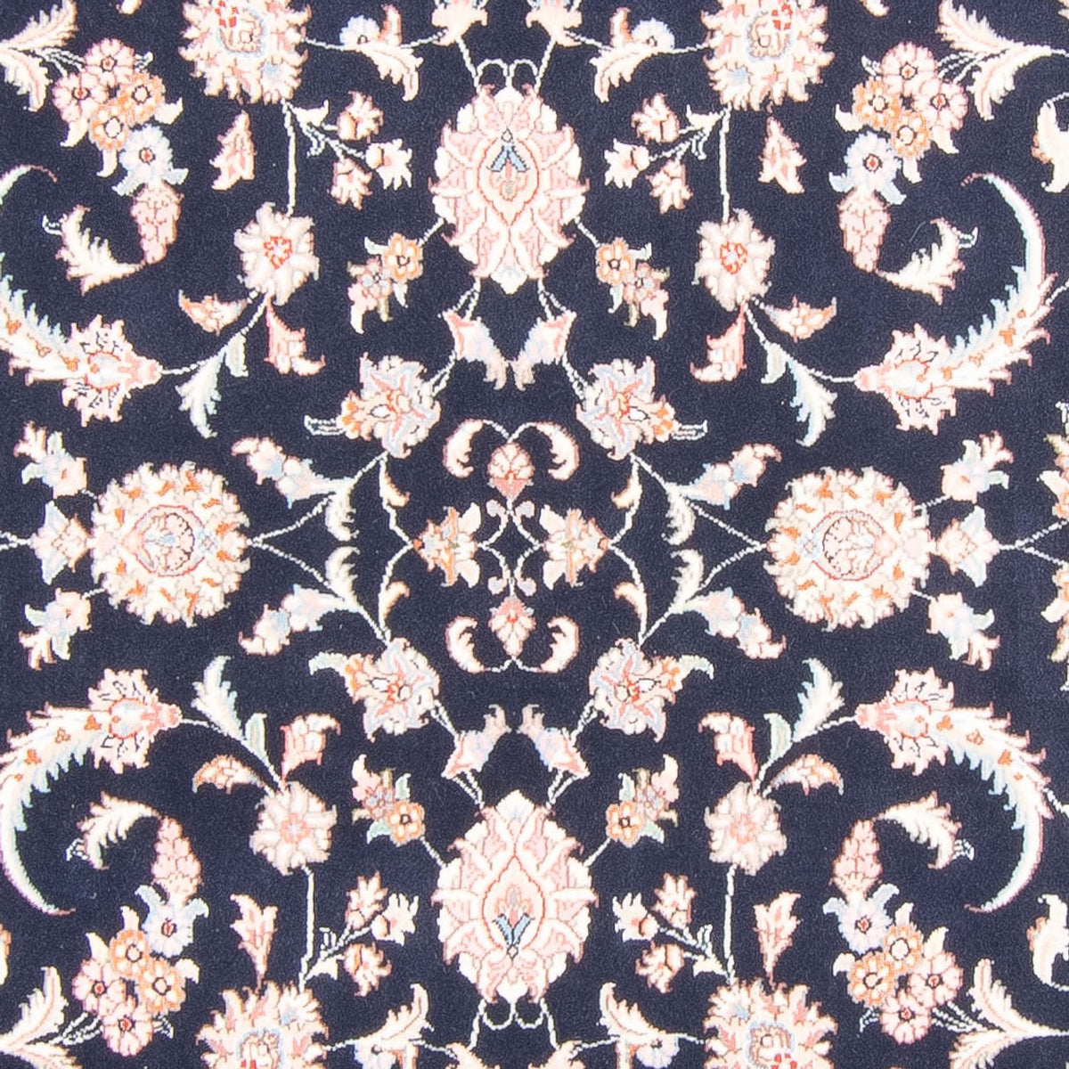 Persisk tæppe - Tabriz - Royal - 243 x 172 cm - mørkeblå
