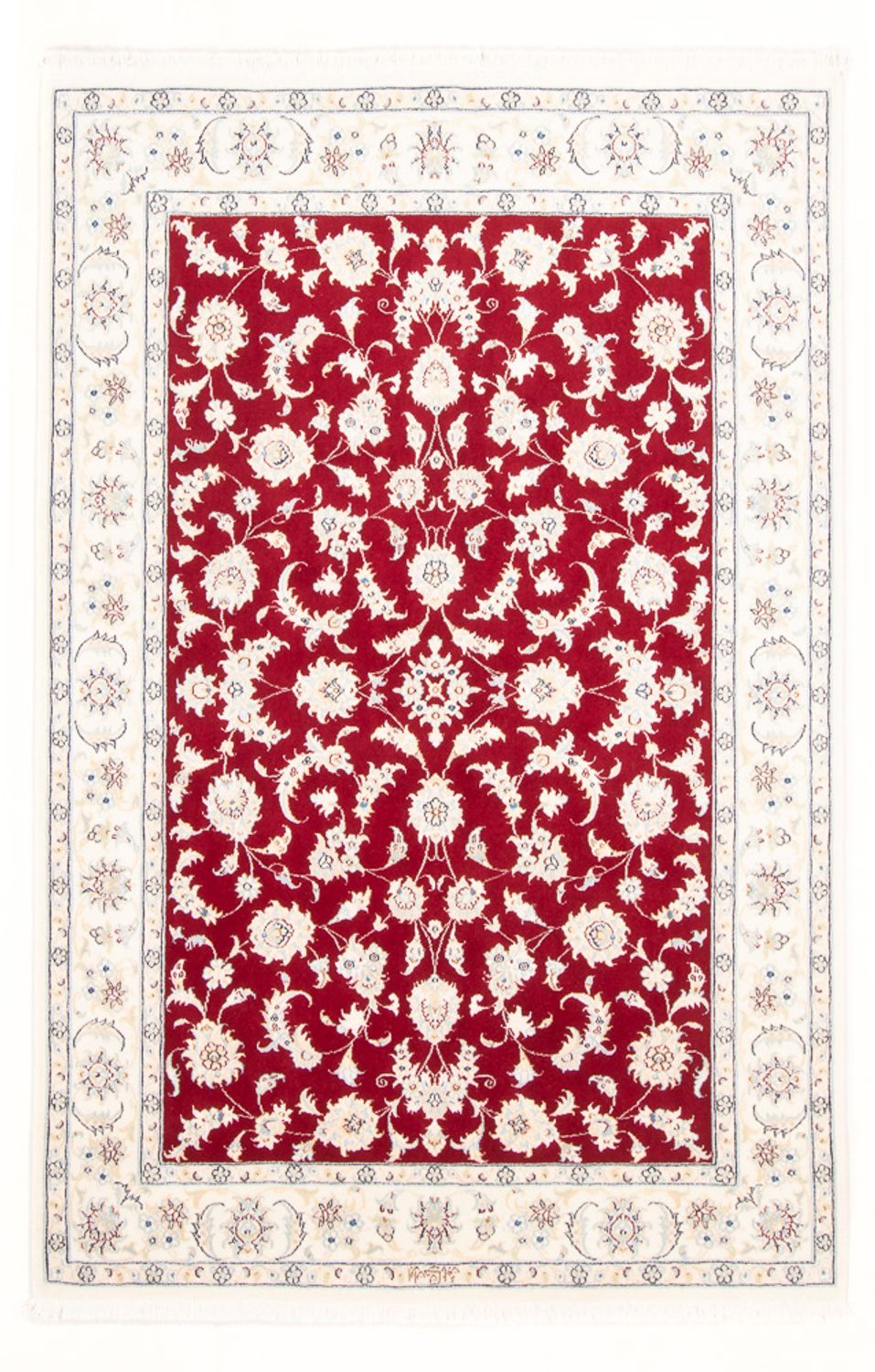 Persisk tæppe - Nain - Royal - 175 x 117 cm - rød